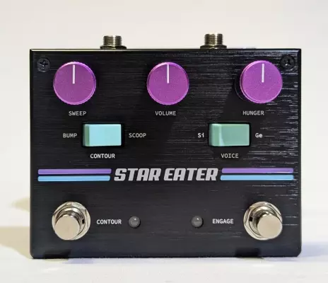 Pigtronix - Star Eater Analog Dual Stage Super Jumbo Fuzz Pedal 2
